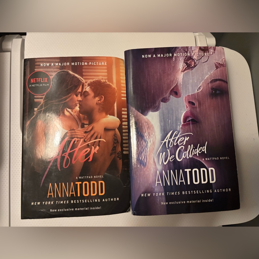 Anna Todd 'After' and 'After We Collided' 2 book bundle! ( 1 & 2 )